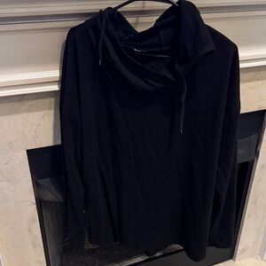 Black pullover hoodie. Lightweight.  Worn several times.  Listing 9765